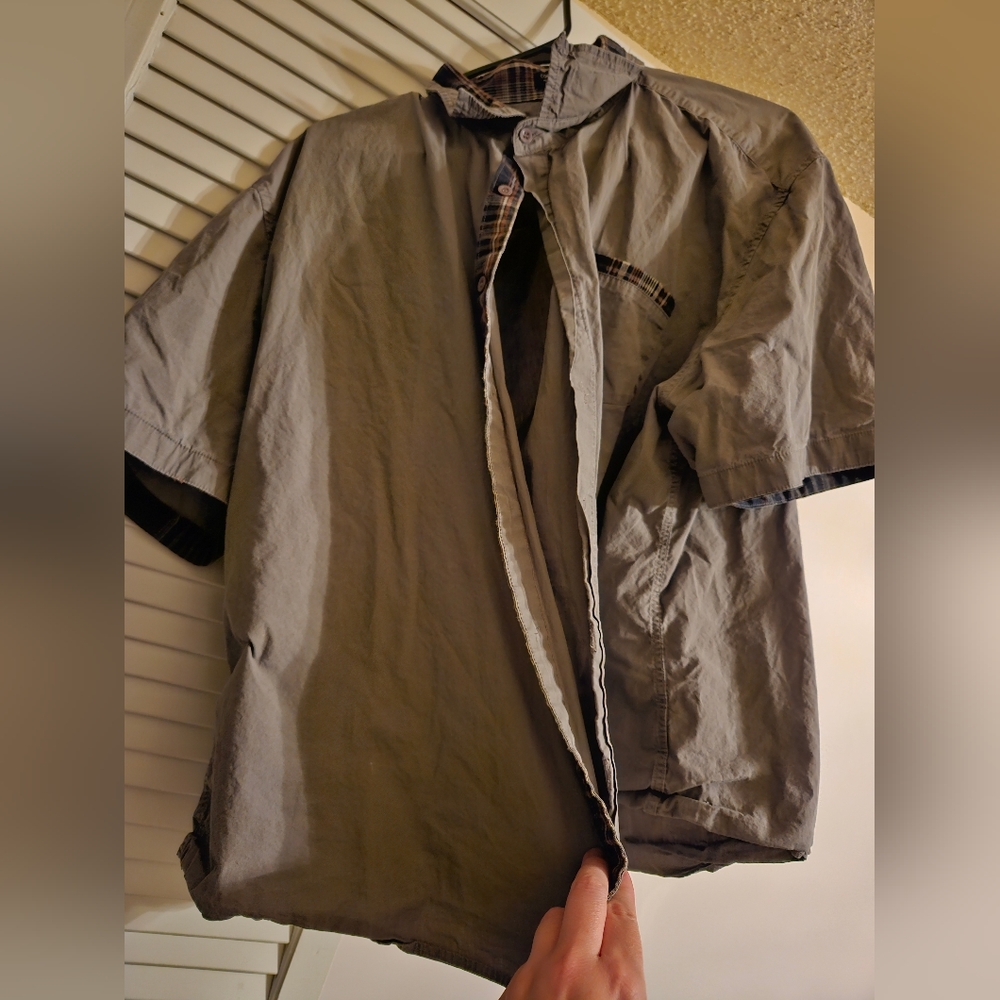 Coof Andy Men's  Short Sleeve  Button Up  Shirt